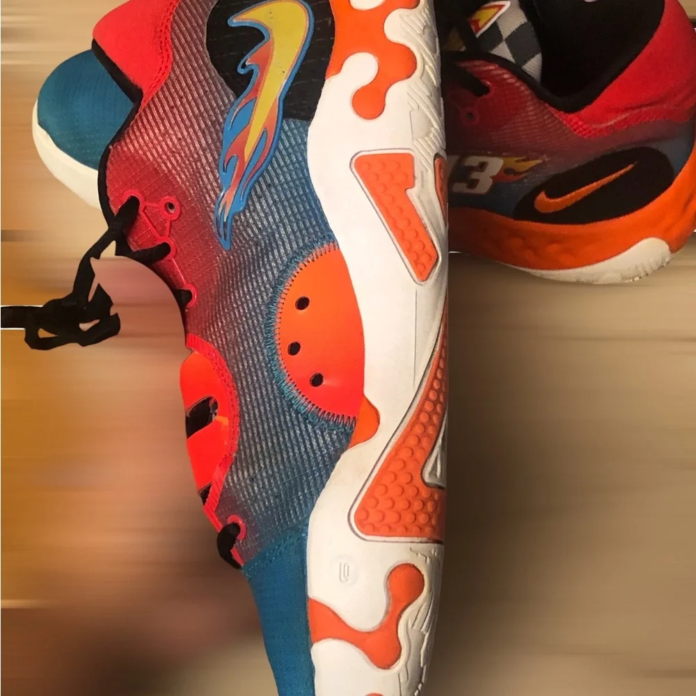 Nike PG 6 HOT WHEELS PAUL GEORGE Size 9.5🔥RARE🔥